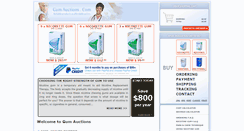 Desktop Screenshot of gumauctions.com